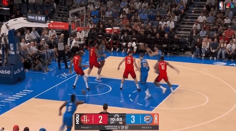 一页, 成为球队头, 后火箭